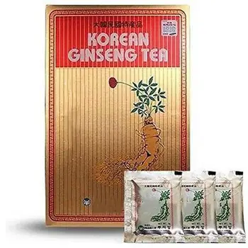 

Original Korean Ginseng T ea 3g 100 Packets with Korean Red Ginseng Tea 3 Packets ,Increases physical stamina,immune system