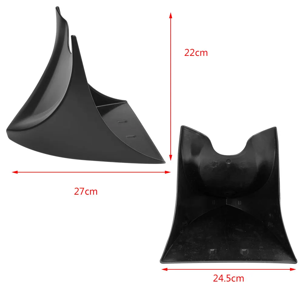 Части мотоцикла черный подбородок нижний передний спойлер Обрезка обтекателя воздуха крышка подходит для Harley Sportster 48 883 1200 2004