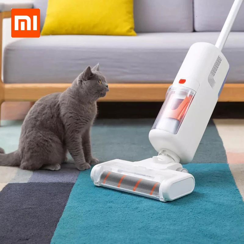 Xiaomi SWDK Летающая собака Беспроводная машина для мытья пола ручной Электрическая Швабра стеклоочистителя Моечные машины для пола пылесос протирочная машина