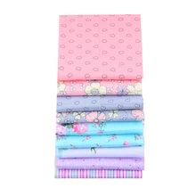 Shuanshuo цветочный жир четверть пряди ткань Telas лоскутное шитье ткани кукла одежда Tilda Одеяло Ткань 9 шт./лот 40*50 см