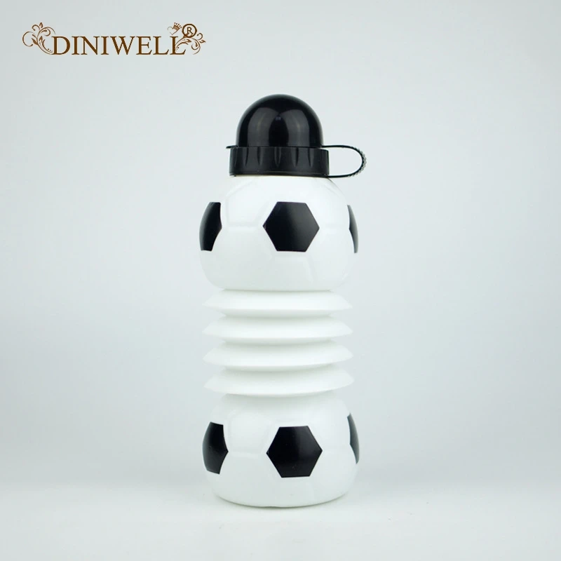 DINIWELL/спортивная детская бутылка для воды, футбольный мяч, складной футбольный Подарок, Идея для мальчиков, спортивный дорожный велосипед, школьные бутылки