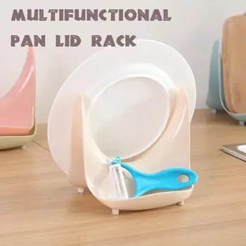 

Multifunction Pan Lid Rack Organizer Rack Spoon Rest Pot Pan Lid Stand Kitchen Holder Tool Kitchen Utensil Pot Holders Cover Hol