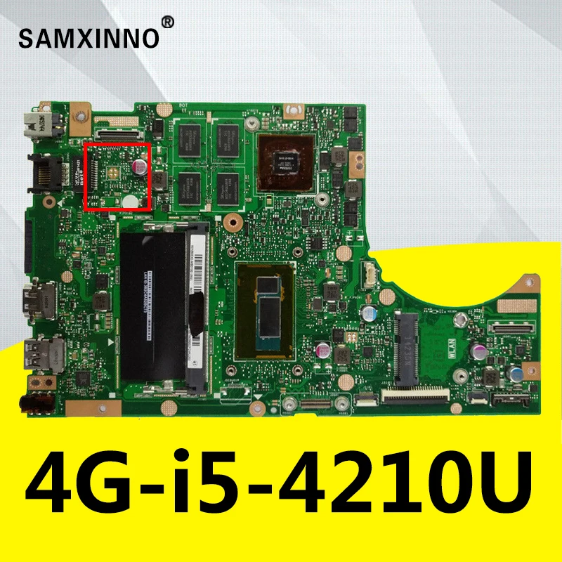TP500LN Motherboard REV2.0 I5-4210 For Asus TP500L TP500LB laptop Mainboard test 100% ok | Компьютеры и офис