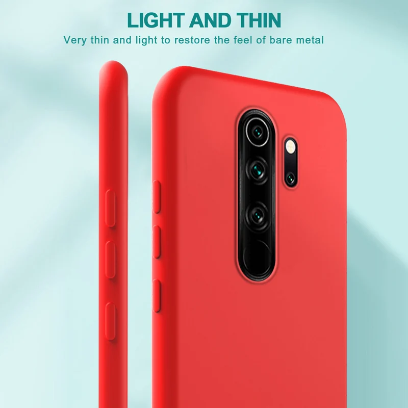Для Red mi Note 8 Pro Чехол с жидкой силиконовой защитой мягкая задняя крышка для Xiaomi mi Note 10 Red mi K30 Note 8T 8 7 Pro 7A 8A чехол