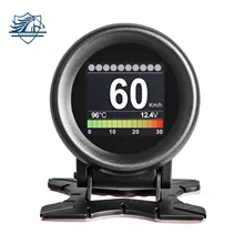 AUTOOL X60 OBD2 HUD wyświetlacz Head Up Temp Auto Turbo Kpa prędkościomierz przebieg 12V cyfrowe narzędzia diagnostyczne wyświetlacz samochodowy