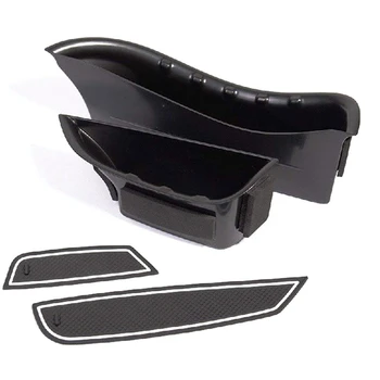 

2Pcs for Mercedes Benz C-Class W205 GLC Class X253 2015-2018 Car Front Door Handle Storage Box Tray for Left Hand Drive