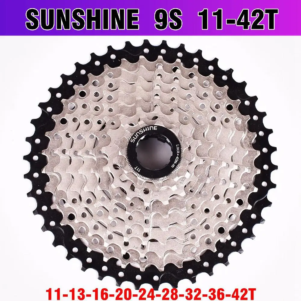 9 скоростей 11-32 36 40 42 50T велосипед свободного хода для Shimano MTB Горный шоссейный велосипед кассета свободного хода Велоспорт маховик звездочка