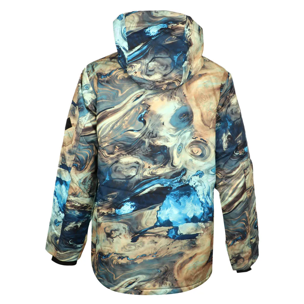 Professional Men Ski Suit Winter Windproof Hooded Rain Jacket Coat for Hiking Camping Climbing Snowboarding Skiing