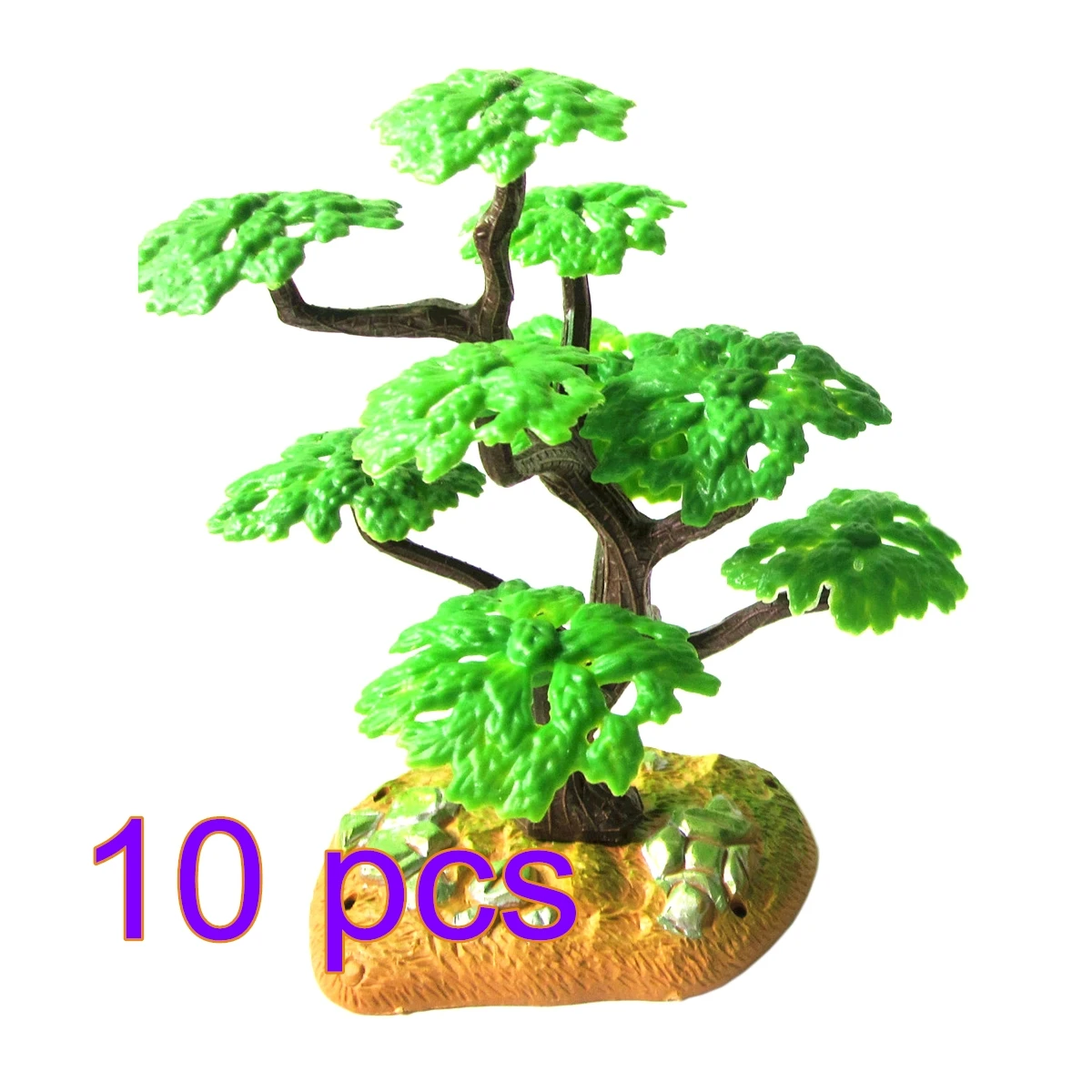 10 шт. 15 см искусственное пластиковое растение Садоводство декоративные растения поддельные толстые сосновые модели деревьев для декора