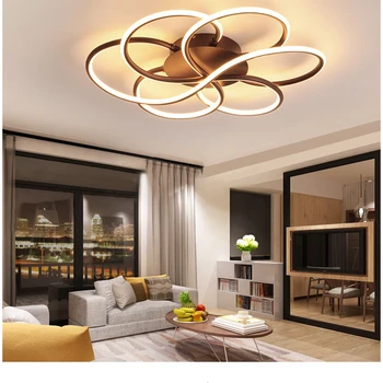 

modern Simple LED ceiling lamp indoor lighting bedroom living room lamp round free shipping spot