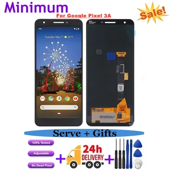 

5.6" For Google Pixel 3A AMOLED LCD Display Touch Screen Digitizer Assembly No Dead pixel Replacement For Pixel 3A OLED Screen