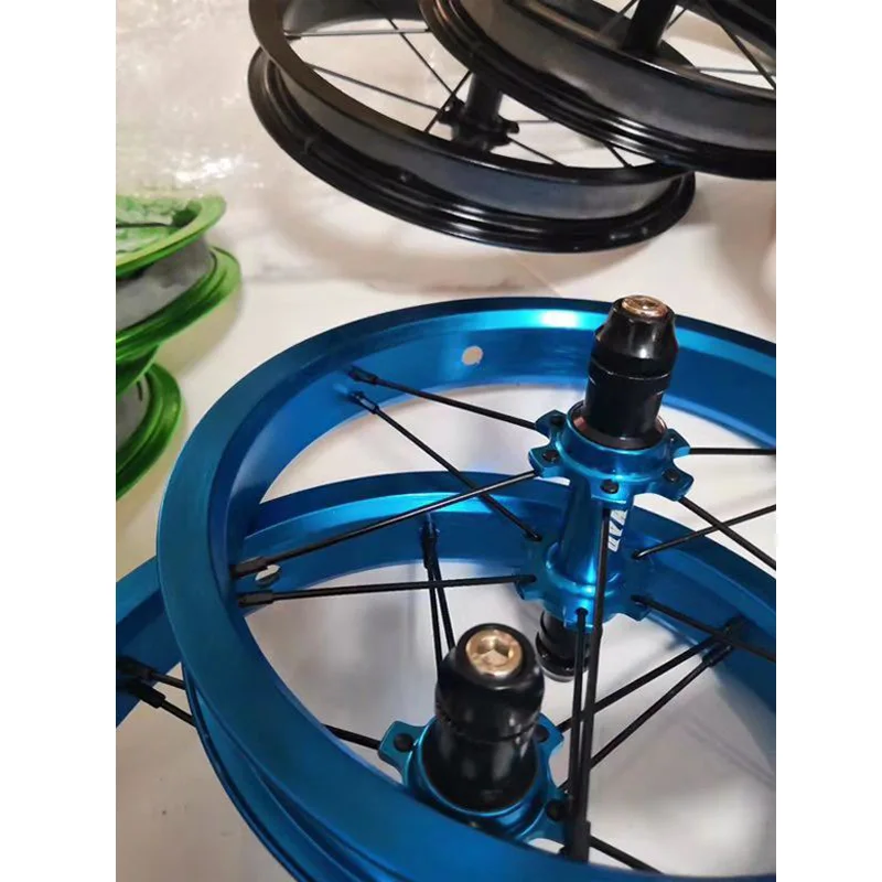 

CHILDREN'S Walkers Kids Balance Bike Balance Car 12-Inch Modified Wheel Set Aluminium Alloy Bearing Wheel Set Accessories