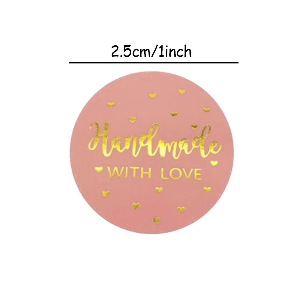 手工与爱的金色贴纸-3