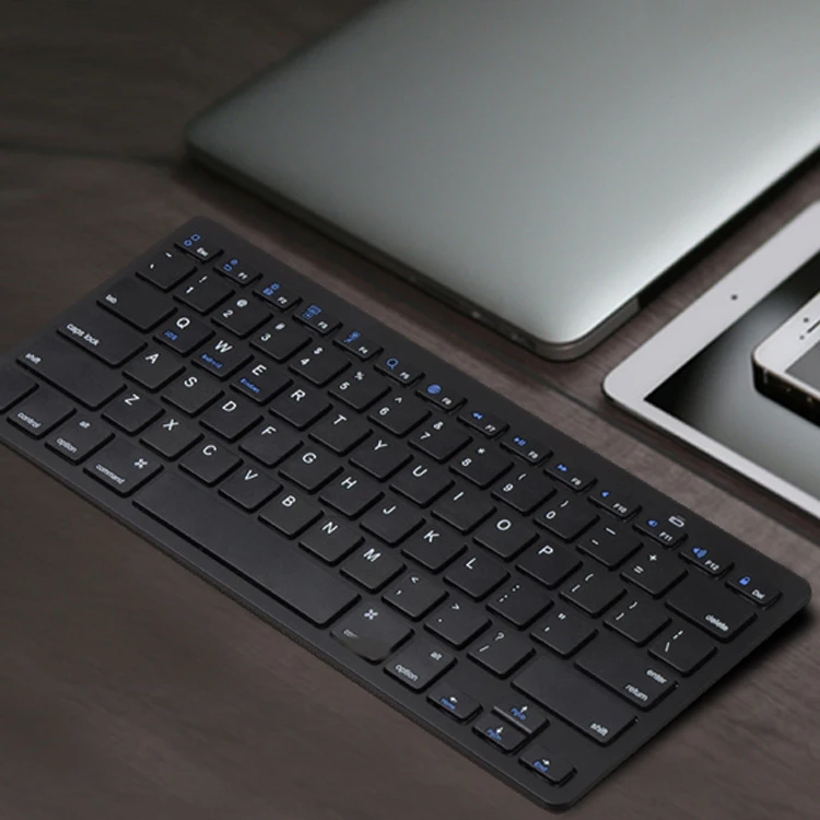 2019 Беспроводная Bluetooth 3 0 клавиатура для планшетного ноутбука Поддержка iOS Windows