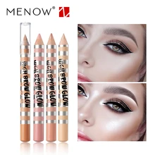 Menow P134, брендовый хайлайтер, карандаш для бровей, карандаш для бровей, усилитель бровей, стойкий, легко носить, контур, водостойкий макияж