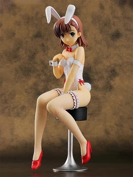 

Freeing A Certain Magical Index Misaka Mikoto Bunny Ver. PVC Action Figure Anime Figure Model Toys Girl Figure Doll Gift