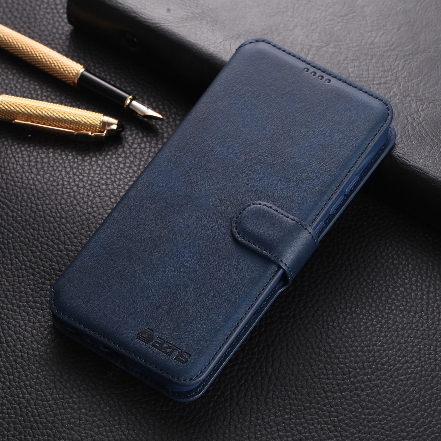 Blue xiaoniuwen Кожаный чехол-книжка Red mi Note 8 для Xiaomi mi Red mi Note 8 Pro Xio mi Red mi Note8, 128 ГБ, держатель для карт, чехол - Цвет: Blue xiaoniuwen