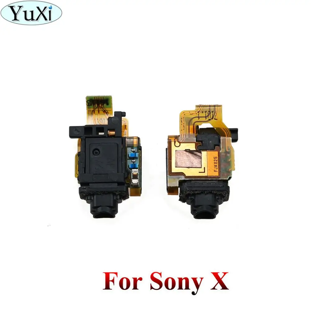 YuXi наушники аудио разъем гибкий кабель с микрофоном Микрофон для Sony Xperia X F5121 F5122