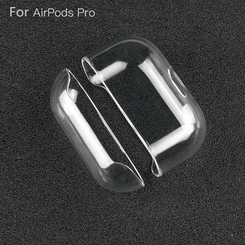 Беспроводной Bluetooth чехол для наушников для AirPods Pro Airpods3 Жесткий ПК прозрачный защитный чехол для Airpods 3 Аксессуары для зарядки коробка