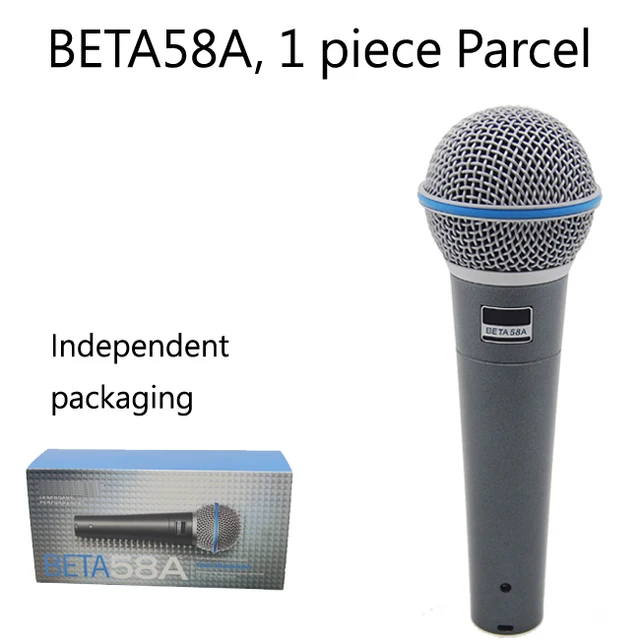 headset with mic BETA58A Wired Professional Vocals Microphone BETA57A Super-Cardioid 58A Dynamic Mic For Live Vocals Karaoke Stage Recording mic stand Microphones