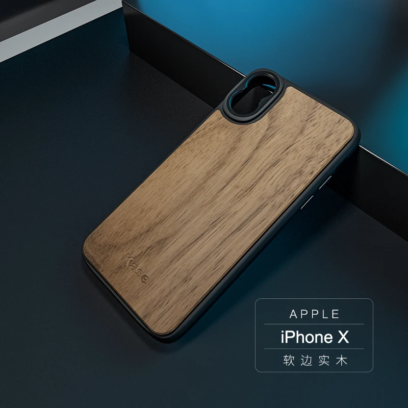 

Kase Wood Mobile Phone Lenses Case foriPhone Xs Max X iPhone7/8 Plus XR