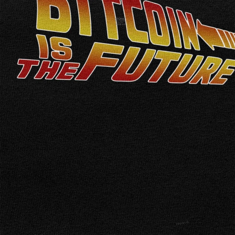 T-shirt Bitcoin Parodie Retour vers le Futur Créer Son T Shirt