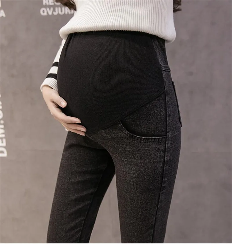 SEXYWG, женские облегающие джинсы до щиколотки для беременных, супер мягкие Стрейчевые обтягивающие джинсы, леггинсы с карманами, джинсы для беременных
