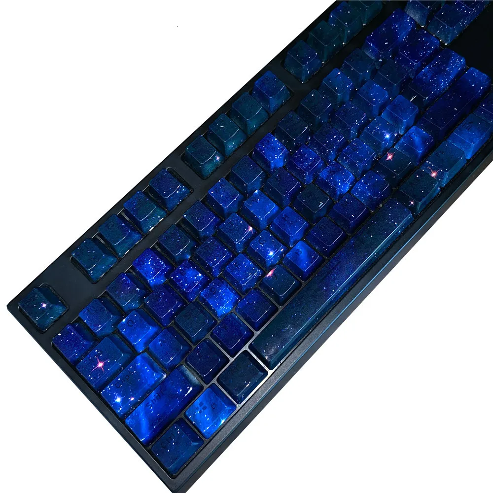 Крышка ключа Starry Sky ABS механическая клавиатура с двойной подсветкой колпачок для