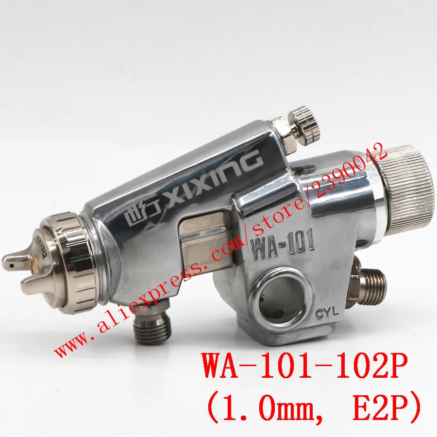 1.0mm E2P Cap WA 101 автоматическая пушка WA-101 распылительный окрашивающий пистолет трубопровода специализированный пистолет 0,5/0,8/1,0/1,3/1,5 мм - Цвет: 1.0mm E2P Cap