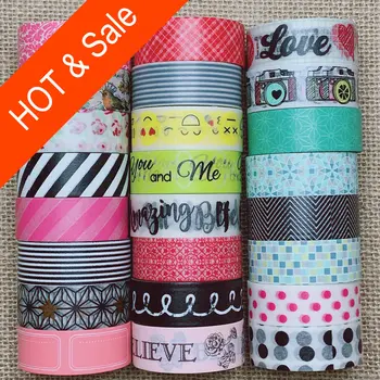 

Many BIG Coupons ,Lovely washi tape,many patterns for select.Washi tape,HOT selling and SALE price,#5040-#5068