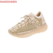 NAKKESHMEN-2020 New Style Korean-style Versatile Fly Woven Athletic Shoes Student Running Casual Shoes WOMEN'S Shoes NAKKESHMEN-2020 New Style Korean-style Versatile Fly Woven Athletic Shoes Student Running Casual Shoes WOMEN'S Shoes