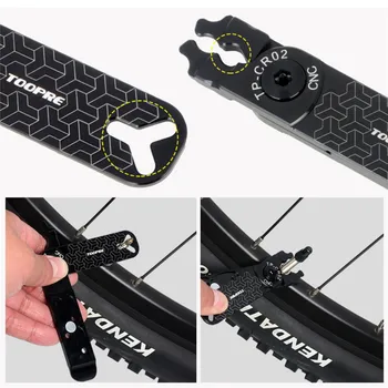 

1 Pcs Bike Master Link Plier Bike Chain Quick Connector Tire Valve Lever Buckle 5 In 1 Multifunction Tools