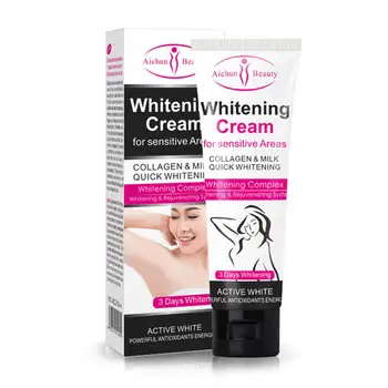 

Skin Care Beauty Armpit Whitening Cream Body Underarm Whitening Cream Legs and Knees Private Parts Skin Whitening