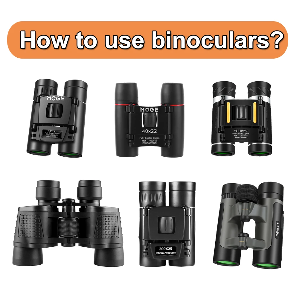 How To Use Binoculars Correctly? Additional Pay On Your Order