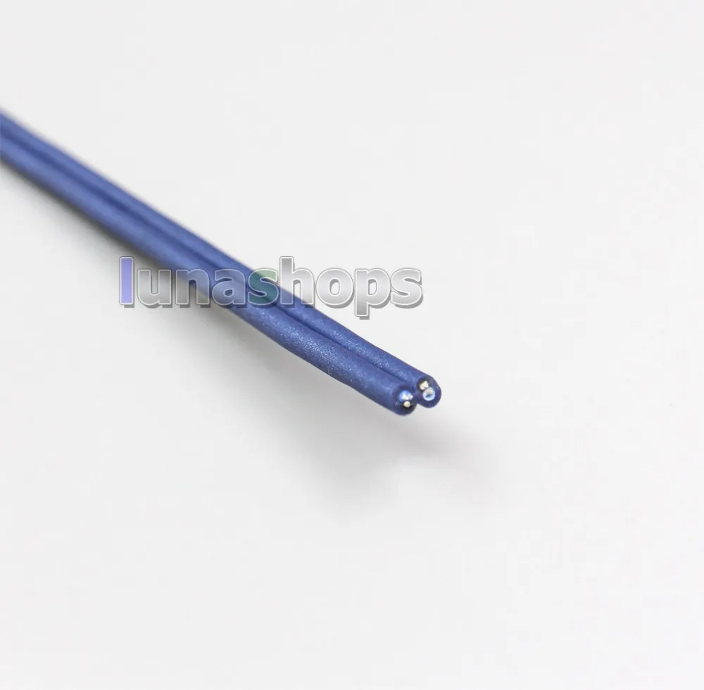 LN004783 100 см верхние высококачественные стерео наушники Detinion DIY оптом 99% чистого серебра проводники кабель для наушников+ PEP изолированный