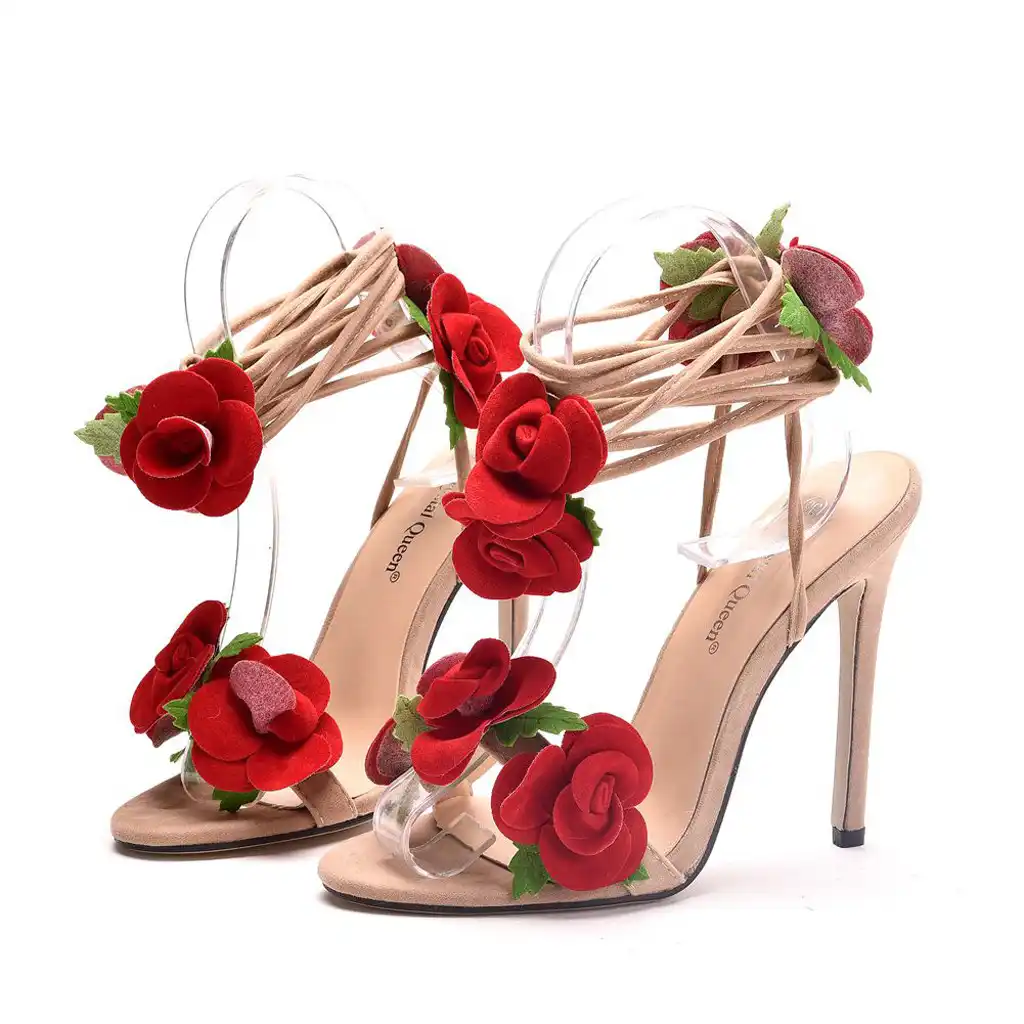 red rose heels
