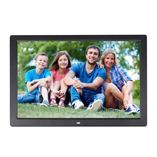 1" светодиодный цифровой фоторамка 1440*900 экран Настольный альбом дисплей MP4 видео MP3 звуковые часы календарь функции Detchable кронштейн