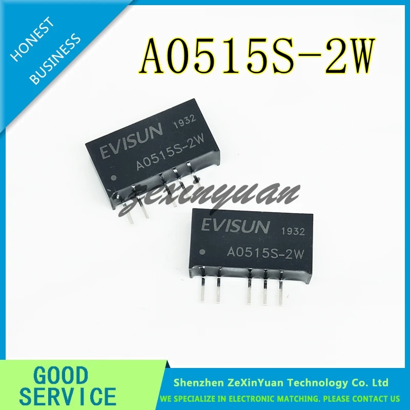 5 шт./лот A0515S-2W DC-модуль источника питания постоянного тока вход В выход 15 в