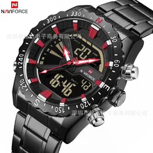 Naviforce Xiang 9136 Men Multi-functional Waterproof Sports Watch Fashion Casual MEN’S Watch