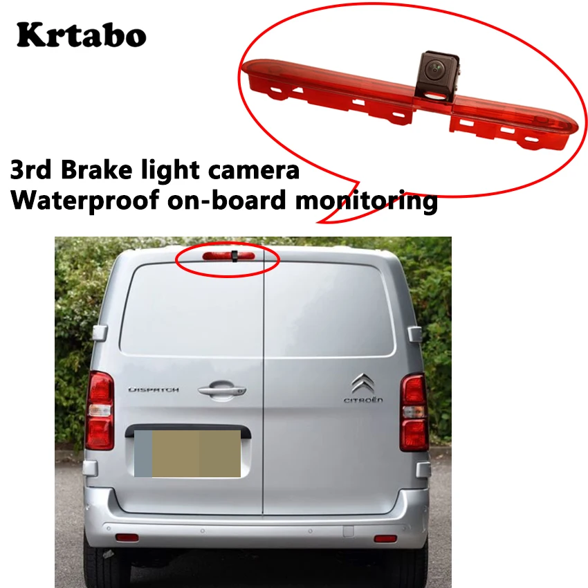 

For Peugeot Expert Third Brake Lamp HD Waterproof night vision Back-up Vehicle Monitoring Camera