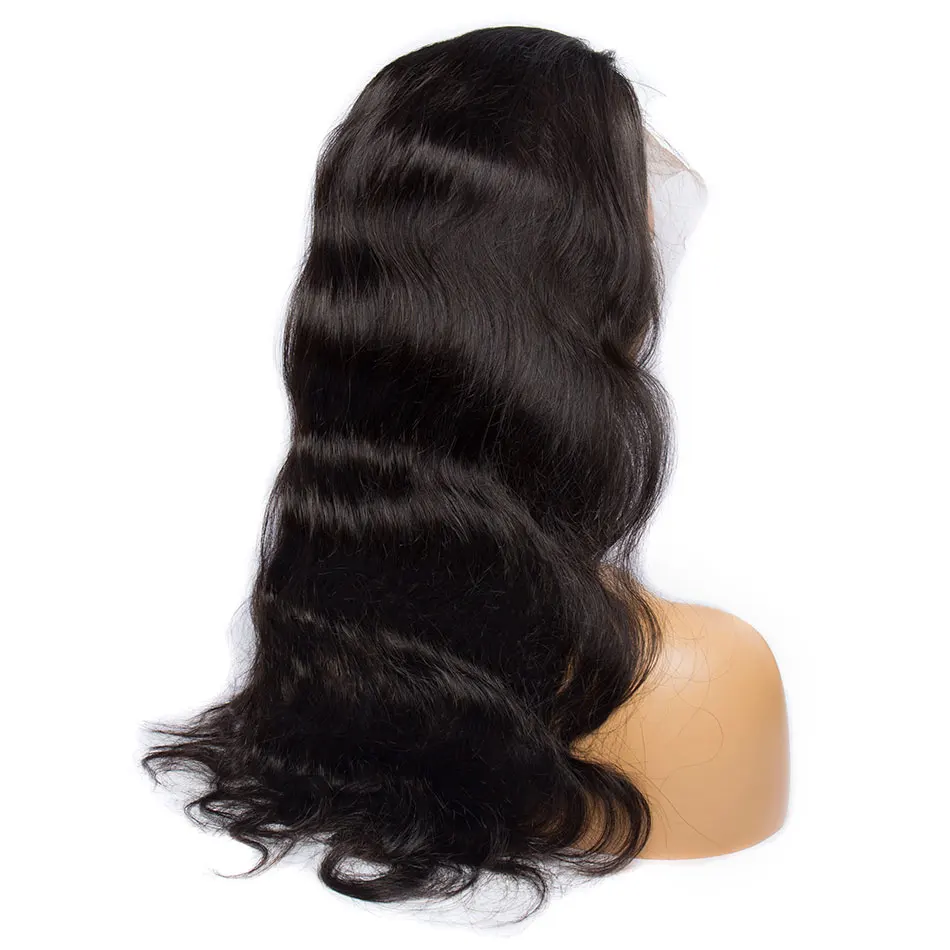 Alibele Body Wave 360 парик на сетке плотность 150 парики из человеческих волос Remy для