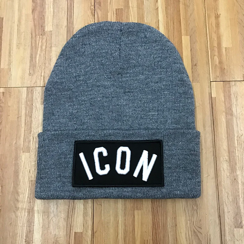 Мужские шапки, зимние мужские женские Лыжные шапки Skullies, качественная вязаная зимняя шапка с вышитыми буквами