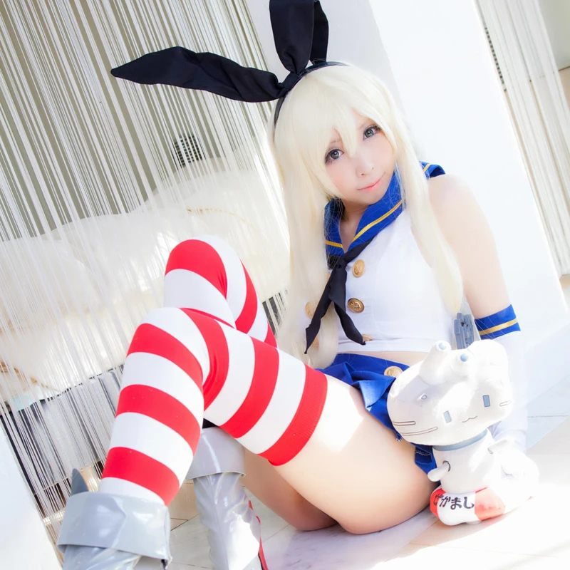 Anime Shimakaze Uniformen Cosplay Kostum Mit Socken Shimakaze Cosplay Perucke Freies Verschiffen Aliexpress Anime Shimakaze Uniformen Cosplay Kostum Mit Socken Shimakaze Cosplay Perucke Freies Verschiffen Aliexpress