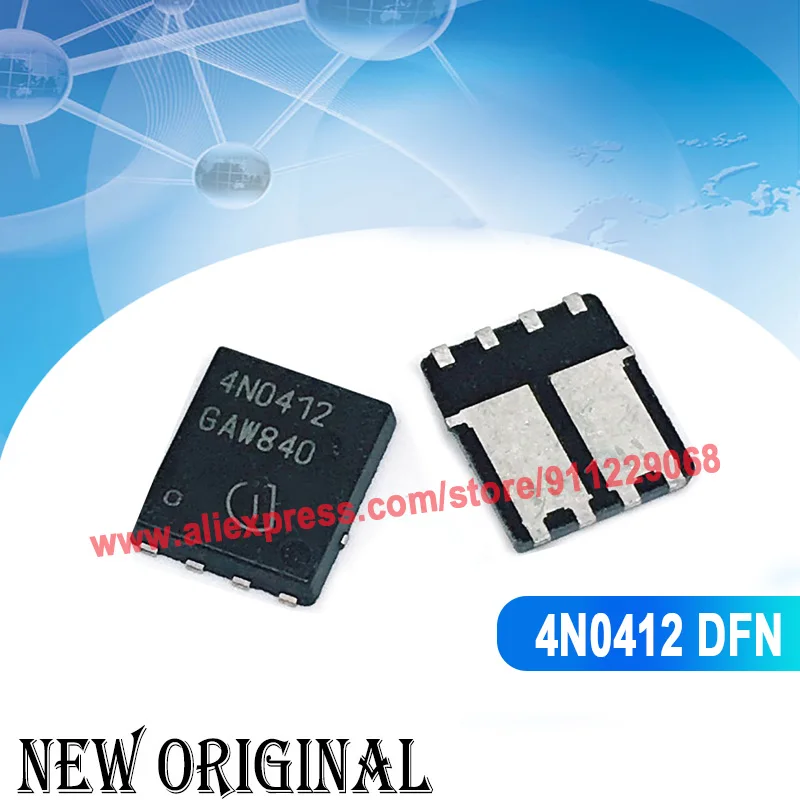 (5 шт.) 4N0412 IPG20N04S4-12 TDSON-8-4 40V 20A | Электронные компоненты и принадлежности
