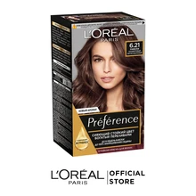 L'Oreal Paris Стойкая краска для волос "Preference", оттенок 6.21, Риволи