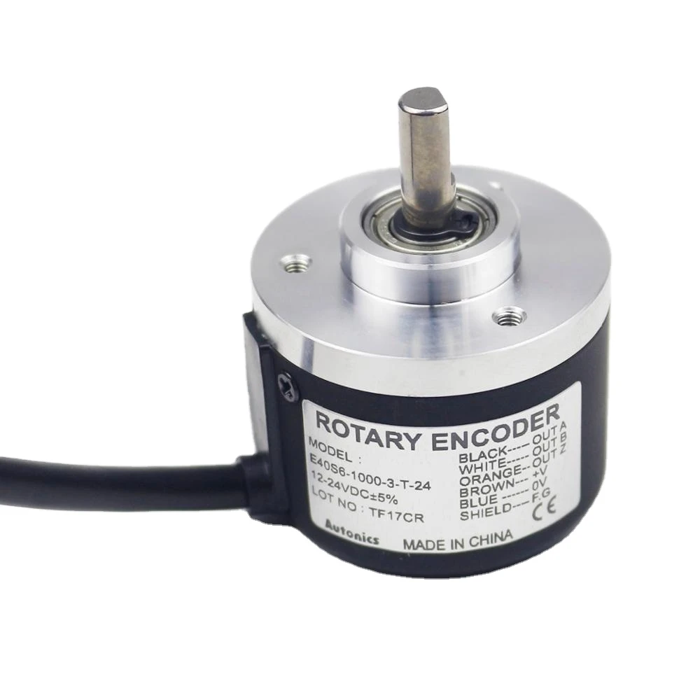 Autonics Encoder E40s6 1000 3 T 24 6mm Soilid Shaft Dc 24v 1000ppr Optical Encoder 40 Mm Incremental Rotary Encoder Tool Parts Aliexpress