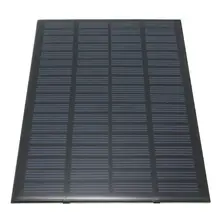 Высокое качество 18 в 2,5 Вт поликристаллический кремний запасенной энергии Мощность Панели солнечные модуль Системы солнечных батарей Зарядное устройство 19,4x12x0,3 см