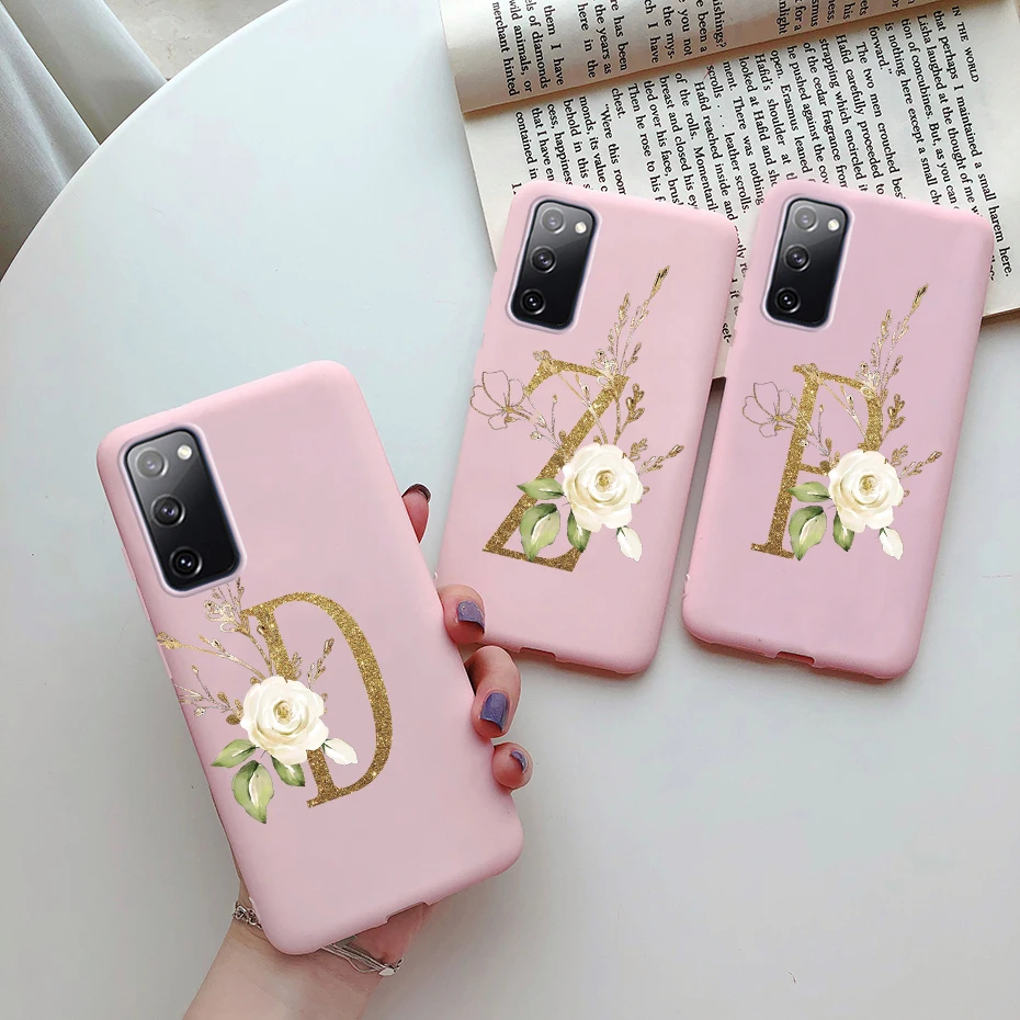 Adorable Silicone Letter Design Phone Case Cover