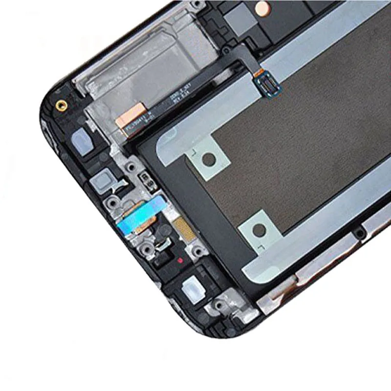 AAA для samsung Galaxy S6 Edge lcd Рамка Дисплей кодирующий преобразователь сенсорного экрана в сборе lcd S6 Edge G925F сенсорный экран