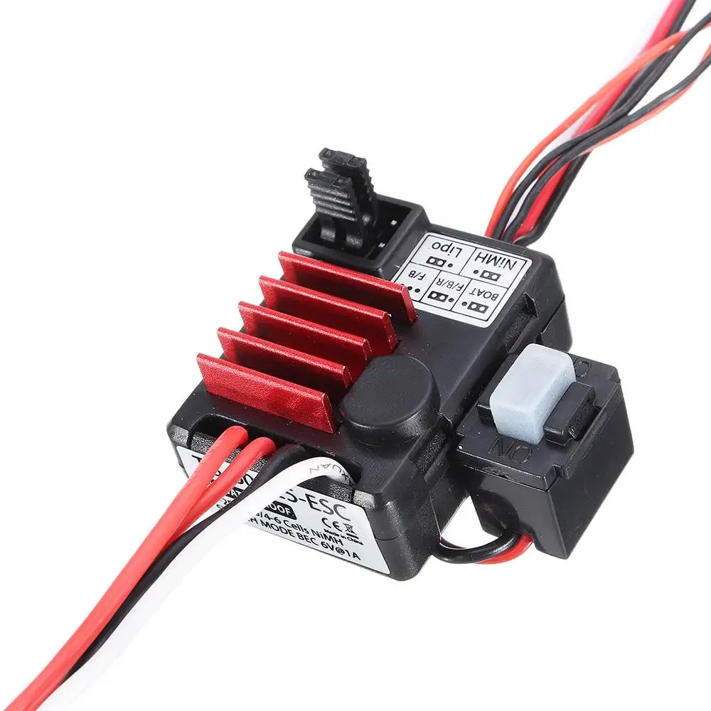 Мини RC автомобильный приемник и двигатель и ESC& Servo водонепроницаемый RTR части Аксессуары Набор для URUAV 1/24 4WD 2,4G гусеничный модель автомобиля